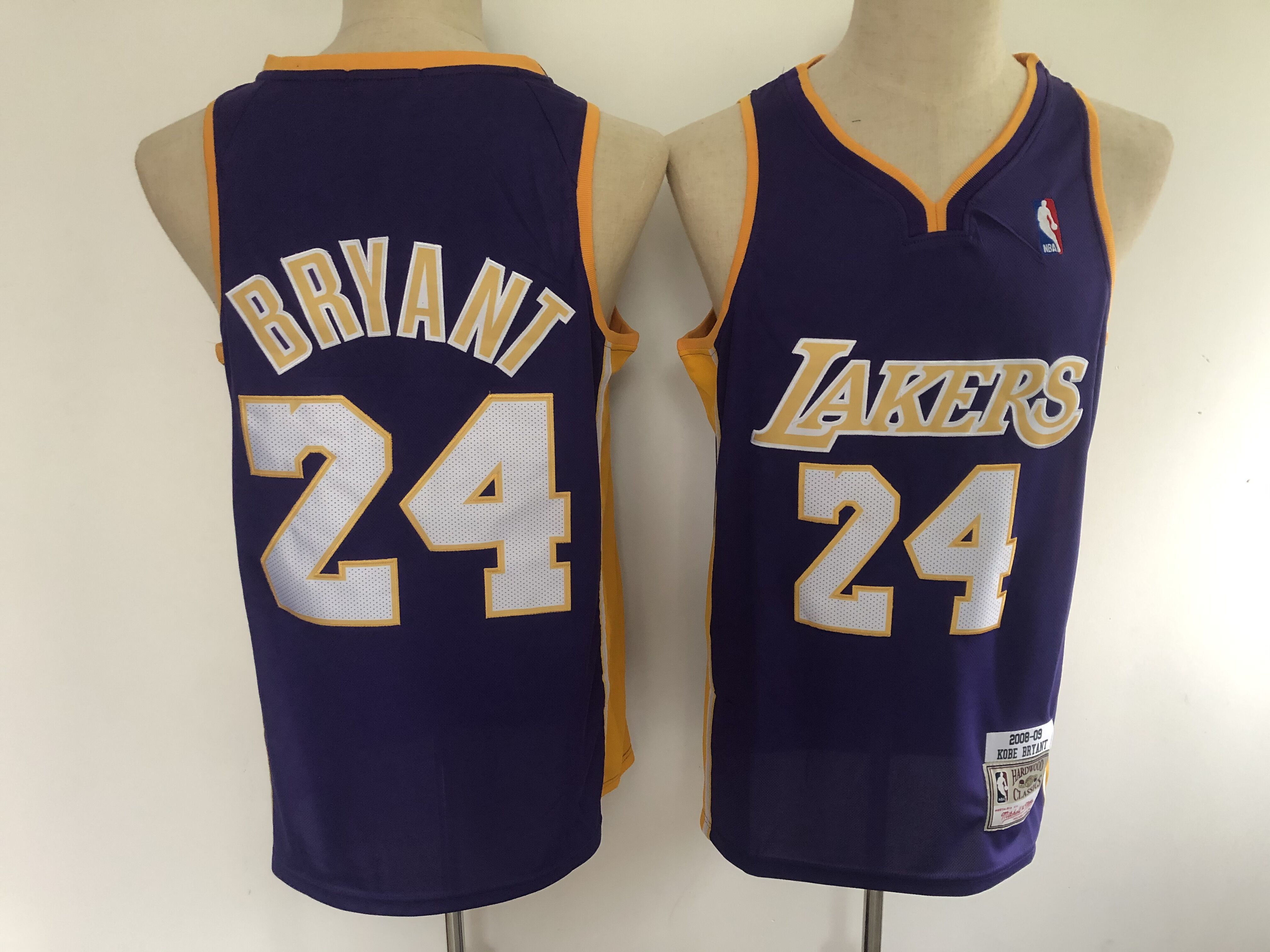 2020 Men Los Angeles Lakers #24 Bryant Purple Game Nike NBA Jerseys style 3